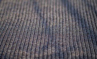 Örgü kumaş koyu gri, soyut çizgi dokusu arkaplanı