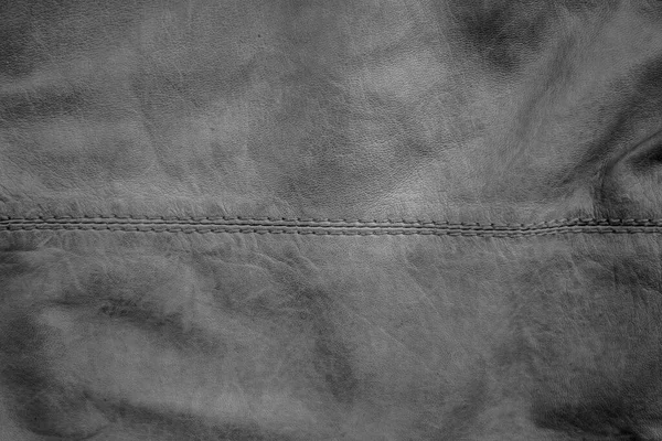 Leather Texture Gray Monochrome Animals Abstraction Background Leather Products Folds — Stock Photo, Image