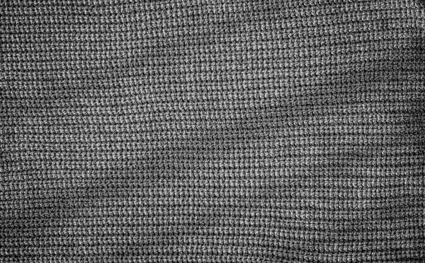 Вязание Голубой Ткани Вязание Абстрактных Линий Фона Текстуры — стоковое фото