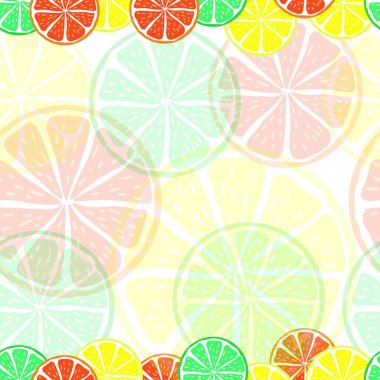   Limon, limon, greyfurt, desen çizimi, taze ve soyutlama gibi kaotik bir biçimde narenciye meyvelerinin karışımı.