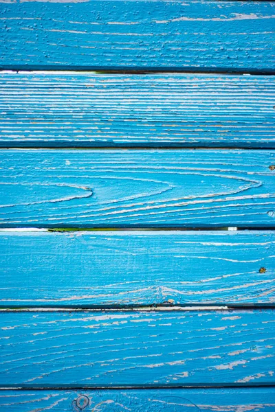 青い木の表面木の平行板の美しい質感 — ストック写真