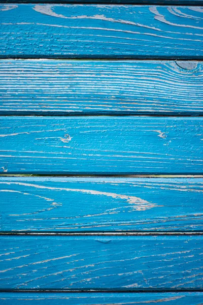 青い木の表面木の平行板の美しい質感 — ストック写真
