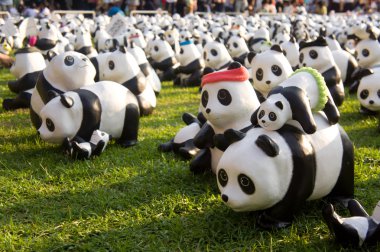  Panda flashmob Lumpini Park
