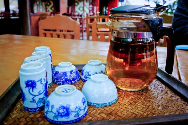 Oolong thee — Stockfoto