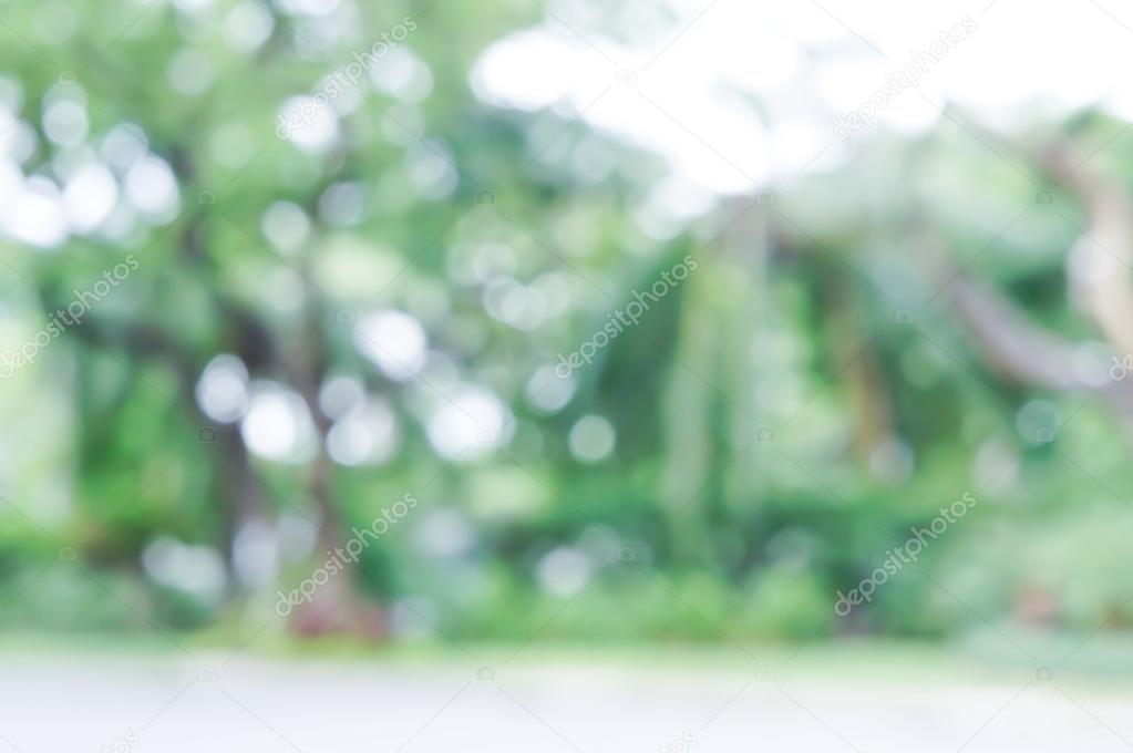 Natural background of bokeh
