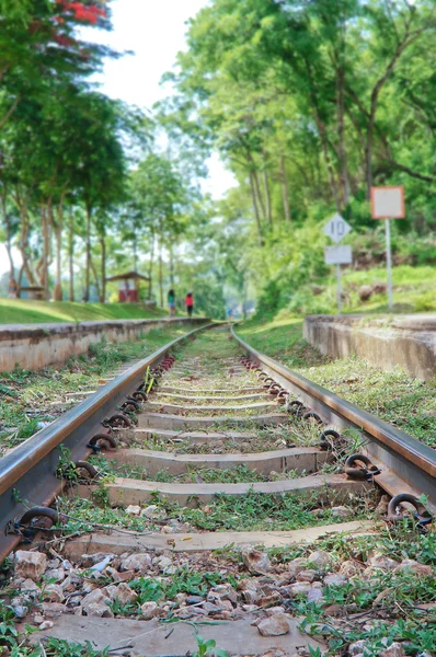 Railway blurred background — Stock Photo, Image