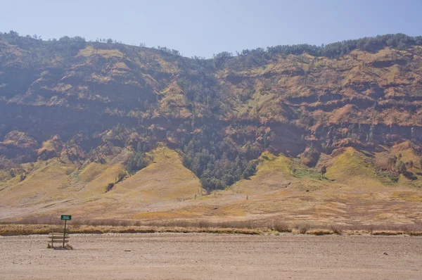 Blok savana Sunrise Bromo Tengger Semeru Ulusal Park, Doğu Java, Endonezya ışık
