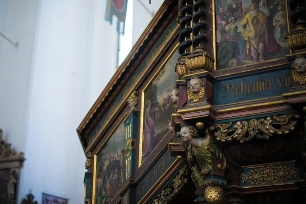 Прикраси з церкви з Святої Анни, Вільнюс — стокове фото