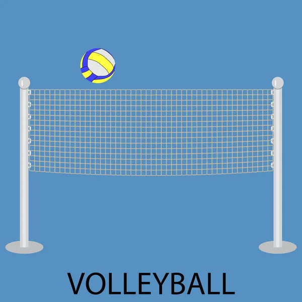 Icône du sport de volleyball — Image vectorielle