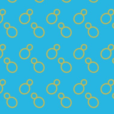 Climbing seamless pattern belay device Eight