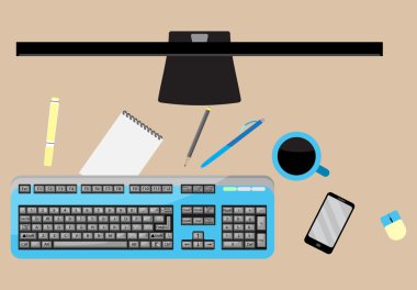 Çalışma alanı Üstten Görünüm