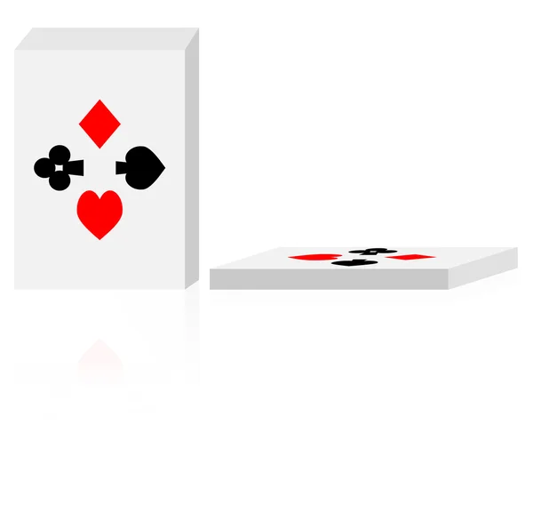 Vektorové balíček karet — Stockový vektor