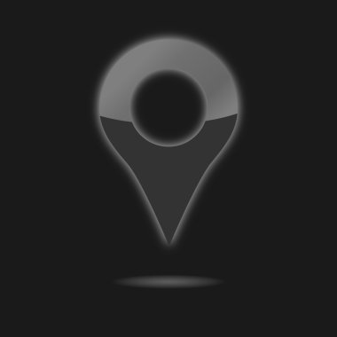 konumu toplu iğne işareti