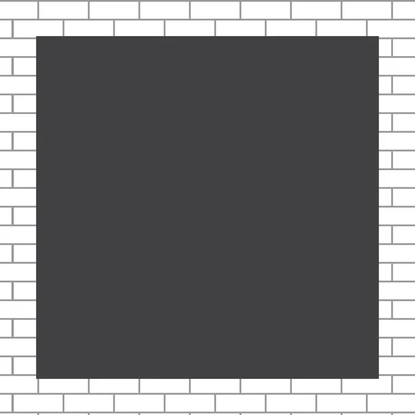 帧白砖 — 图库矢量图片