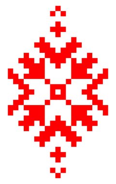 Beyaz bir arka planda Ukrayna 'nın etnik kökenli minimalist modelini yönlendir. Ukrayna işlemeli tişörtün geleneksel bir unsuru - vyshyvanka. Desen izole edildi. farklı şekillerde kullanılabilir..