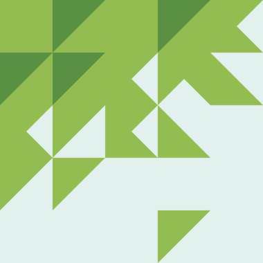 Soyut vektör geometrik şekiller ve formlarla yapılmış ultra minimalist modern sanat modelleri. İlkbaharda doğanın çok stilize bir görüntüsü. Web arkaplanı, poster, baskı, kapak, web sanatı için kullanışlı