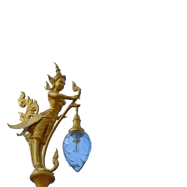 bir melek sokak lamba sonrası Tayland