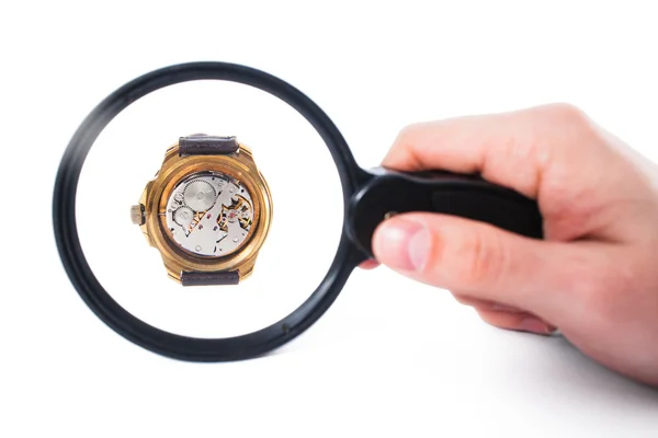 Watch Büyüteç aracılığıyla bakarak