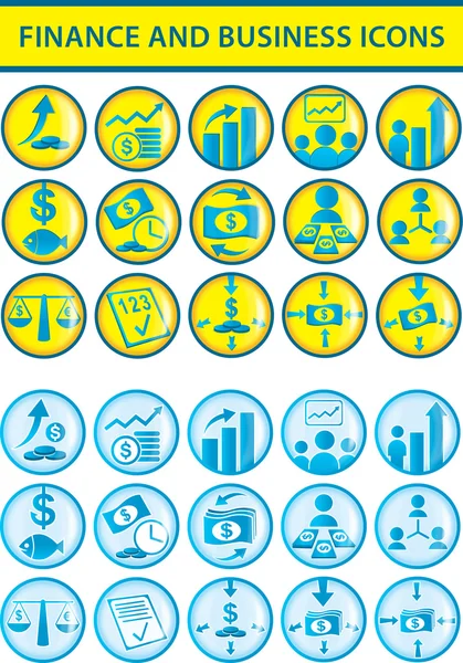 Finans ve iş simgeleri