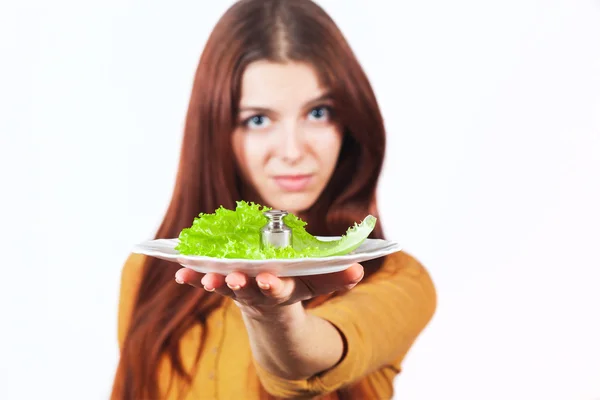 Kız ve ağır gıda kavramı