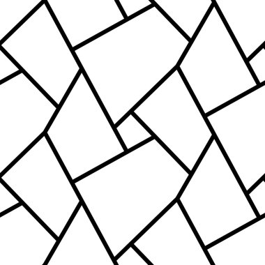 Soyut basit geometrik çizgiler Dikişsiz desen tasarım