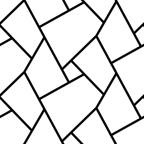 Abstrakte einfache geometrische Linien nahtlose Mustergestaltung — Stockvektor