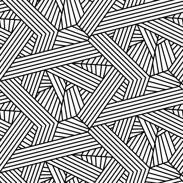 Abstrakte architektonische geometrische Linien nahtlose Mustergestaltung — Stockvektor