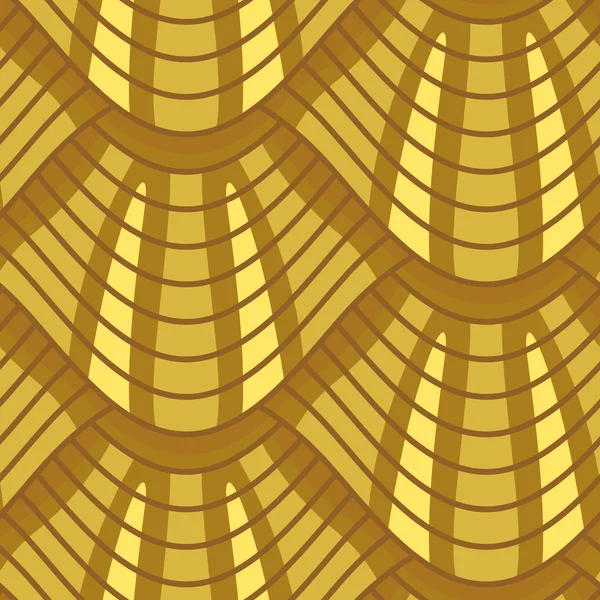 Patrón sin costura de escala dorada abstracta — Archivo Imágenes Vectoriales