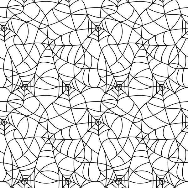 Cadılar Bayramı Seamless örümcek Web desen