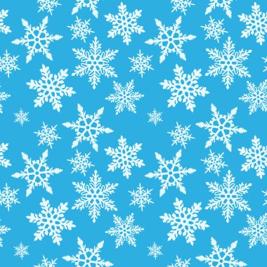 Noel kar tanesi sorunsuz vektör desen