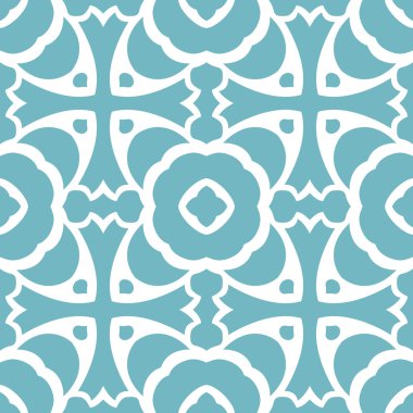 Dekoratif sorunsuz vektör desen