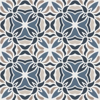 Dekoratif sorunsuz vektör desen