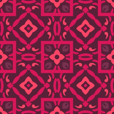 Dekoratif sorunsuz vektör desen