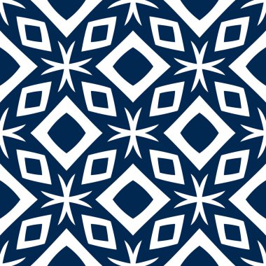 Dekoratif sorunsuz vektör desen