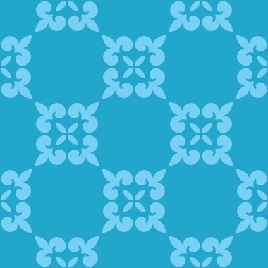 Dekoratif sorunsuz vektör desen