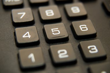 Aygıt bilgi işlem yakın çekim için düğmeleri