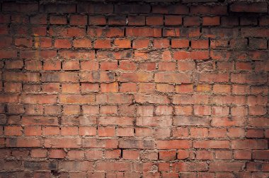 Eski tuğla duvar