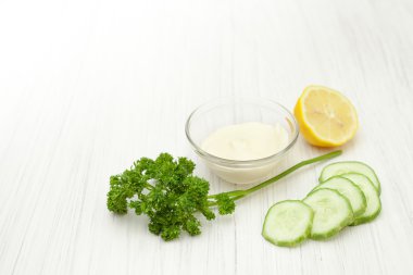 Salatalık üzerinden doğal kozmetik