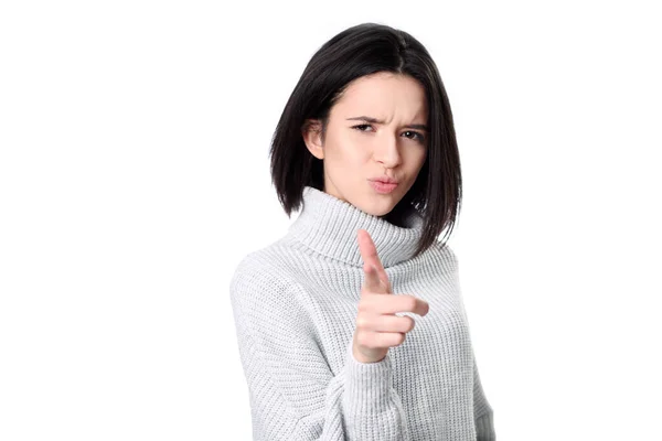 Nahaufnahme Porträt Eines Lächelnden Hübschen Mädchens Beim Fotografieren Auf Einer — Stockfoto