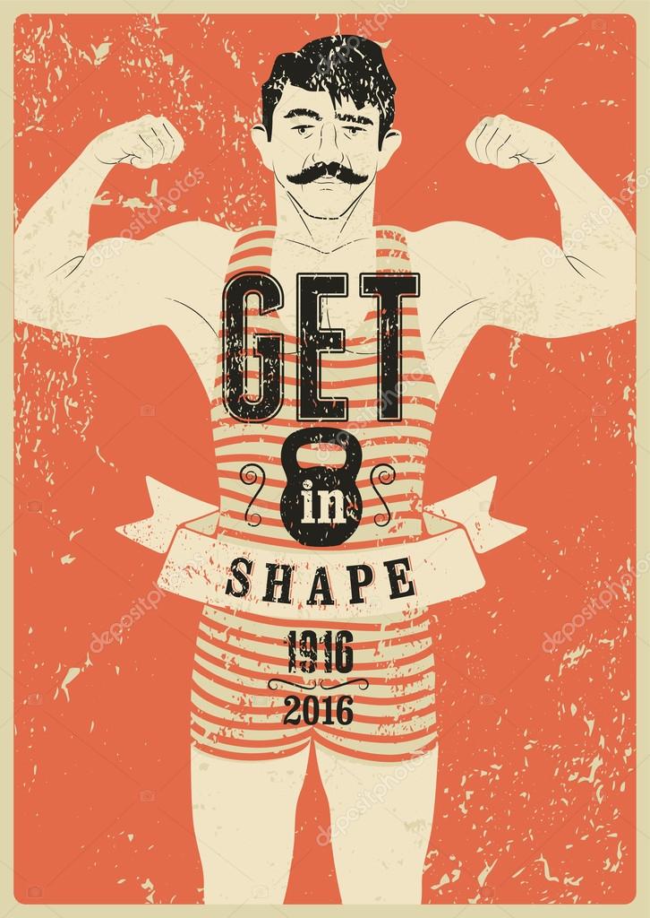 Tattoo oral gym vintage