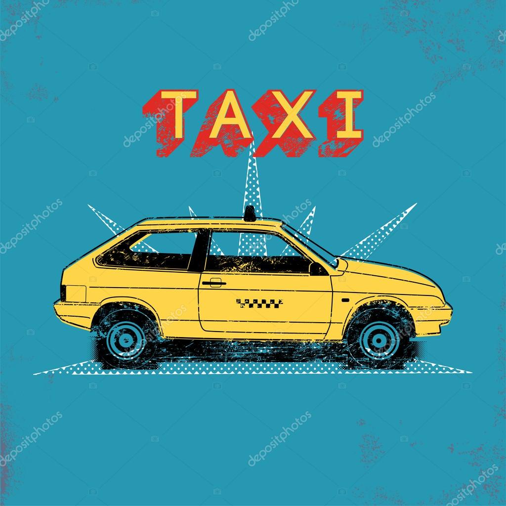 taxi retro