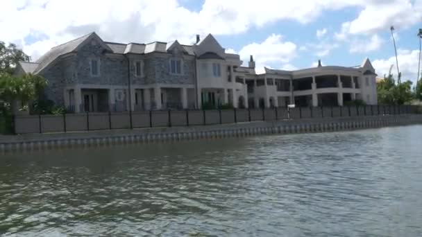 Derek Jeter'ın Tampa Mansion, 4k — Stok video