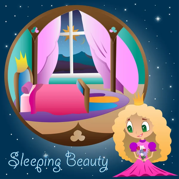 La Princesa en su habitación Ilustraciones De Stock Sin Royalties Gratis