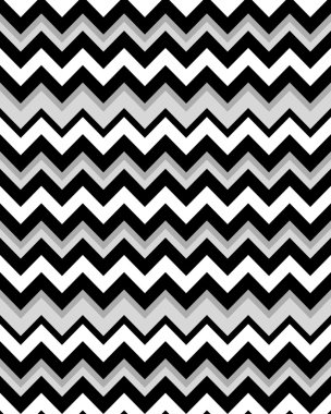 Dikişsiz zikzak desen