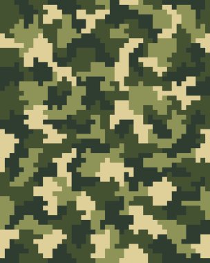 Kesintisiz dijital kamuflaj 3