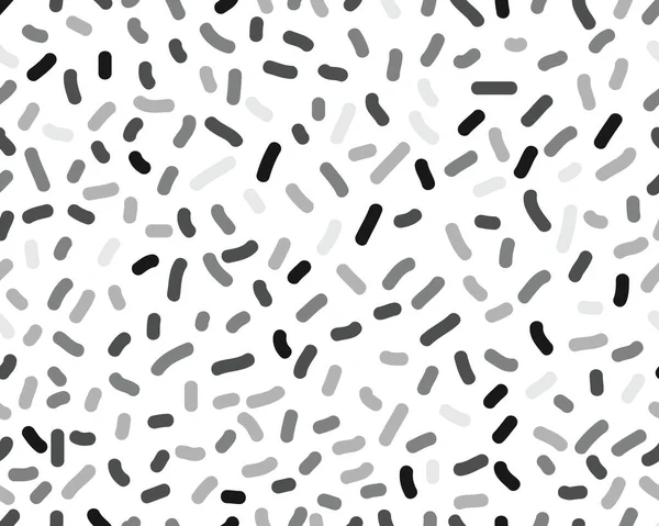 Seamless Pattern Gray Confetti White Background — Stock Vector