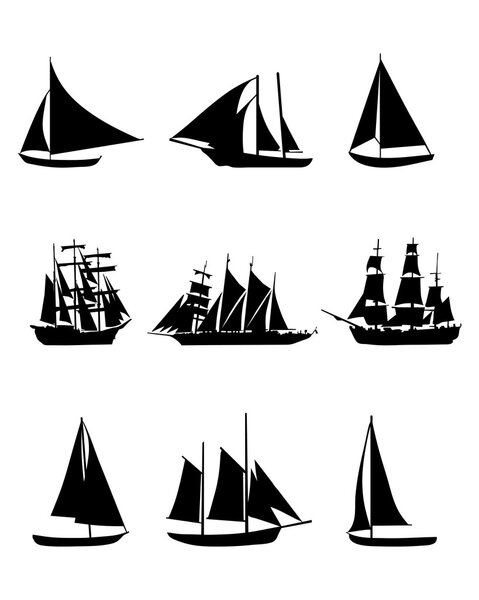 sailing boats