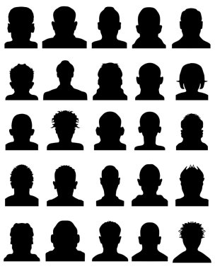 Avatar profil vektör
