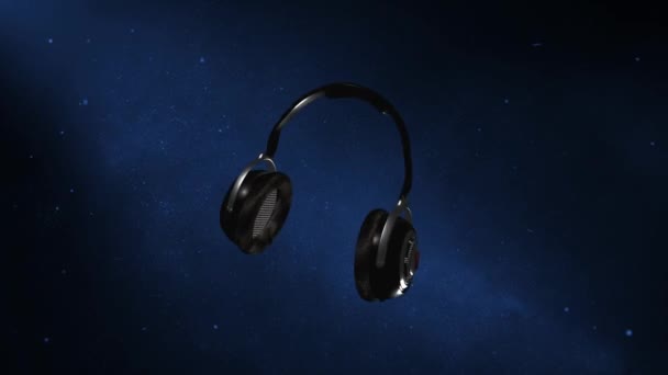 Auriculares Música en vivo — Vídeos de Stock