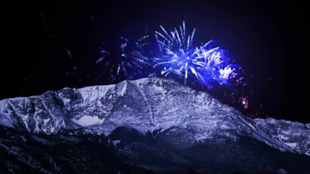Pikes Peak dört Temmuz — Stok video